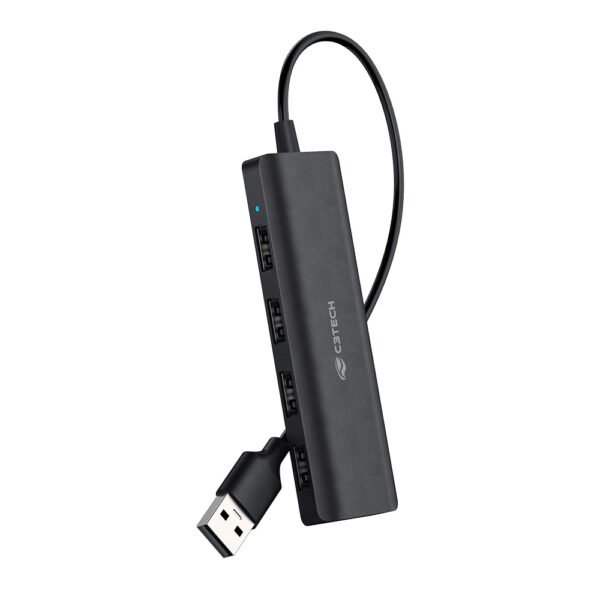 Hub USB 2.0 4 Portas HU-230BK C3Tech - Image 2